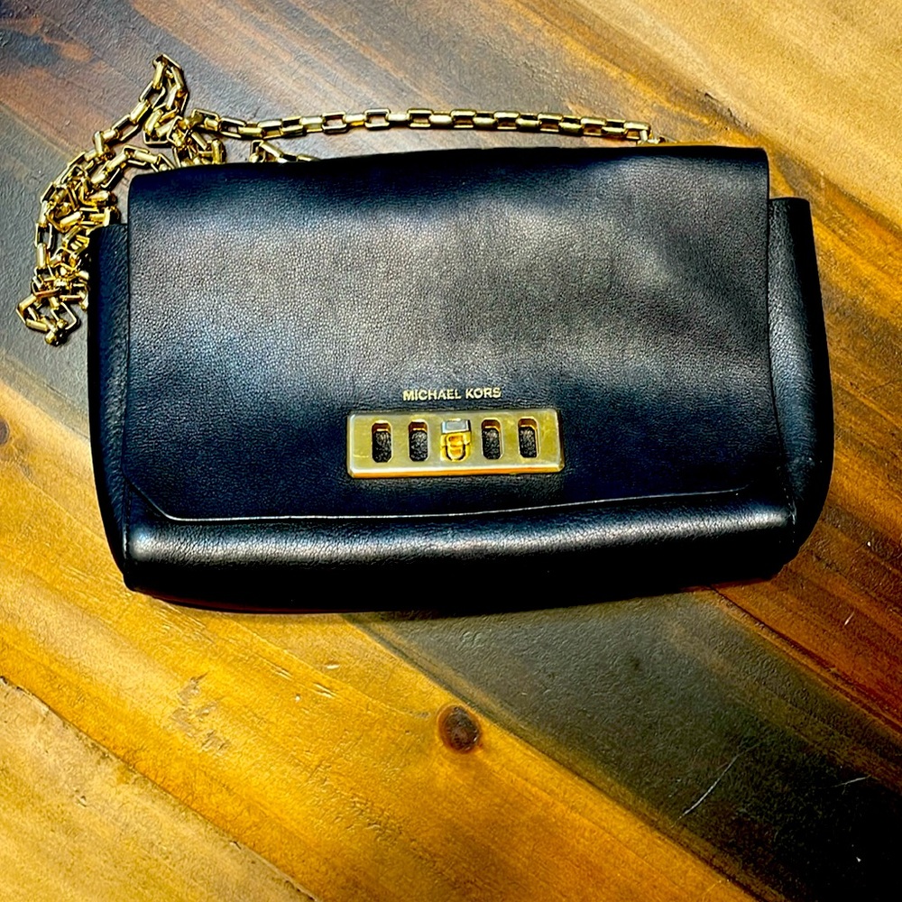 Black handbag